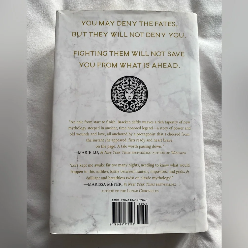 🫧4/$25 YA Books, Lore by Alexandra Bracken - Picture 2 of 8